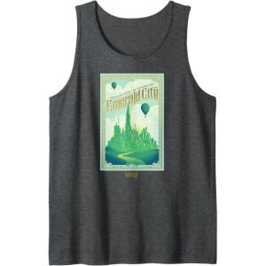 imageWicked Greetings From The Fantabulous Emerald City Tank TopDark Heather Grey