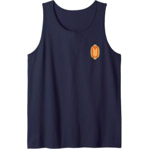 imageWicked Marvelous Munchkinland Front ampamp Back Tank TopNavy Blue