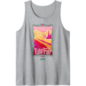 imageWicked Munchkinlands Famous Tulip Fair Tank TopHeather Grey