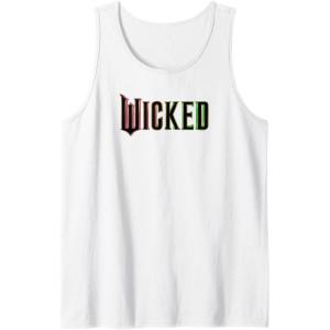 imageWicked Pink And Green Logo Tank TopWhite