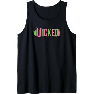 imageWicked Pink ampamp Green Tank TopBlack