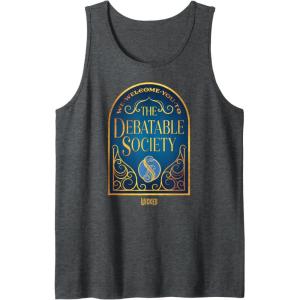 imageWicked The Debatable Society Tank TopDark Heather Grey