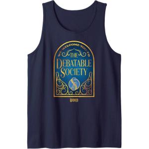 imageWicked The Debatable Society Tank TopNavy Blue