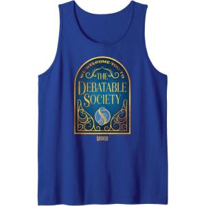 imageWicked The Debatable Society Tank TopRoyal Blue