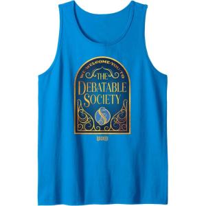 imageWicked The Debatable Society Tank TopSapphire Blue