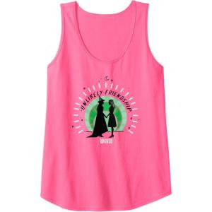 imageWicked Unlikely Friendships Tank TopNeon Pink