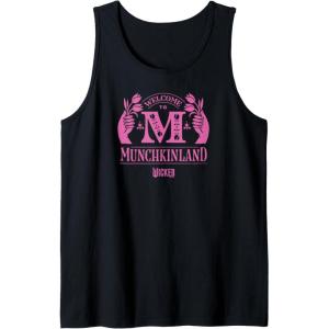 imageWicked Welcome To Munchkinland Tank TopBlack