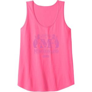 imageWicked Welcome To Munchkinland Tank TopNeon Pink