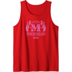 imageWicked Welcome To Munchkinland Tank TopRed