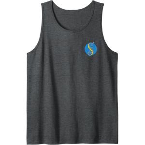 imageWicked Welcome To Shiz Front ampamp Back Tank TopDark Heather Grey