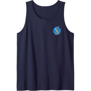 imageWicked Welcome To Shiz Front ampamp Back Tank TopNavy Blue