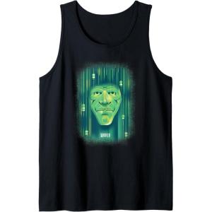 imageWicked Wizard Face Emerald City Tank TopBlack