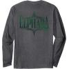 imageWicked Elphaba Front ampamp Back Long Sleeve TShirtDark Heather Grey