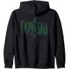 imageWicked Elphaba Front ampamp Back Zip HoodieBlack