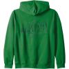 imageWicked Elphaba Front ampamp Back Zip HoodieDark Green