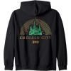 imageWicked Emerald City Front ampamp Back Zip HoodieBlack