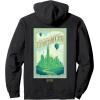 imageWicked Greetings From Emerald City Front ampamp Back Pullover HoodieBlack