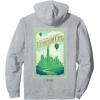 imageWicked Greetings From Emerald City Front ampamp Back Pullover HoodieHeather Grey