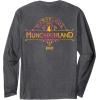 imageWicked Marvelous Munchkinland Front ampamp Back Long Sleeve TShirtDark Heather Grey