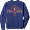 imageWicked Marvelous Munchkinland Front ampamp Back SweatshirtNavy Blue