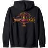 imageWicked Marvelous Munchkinland Front ampamp Back Zip HoodieBlack