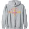 imageWicked Marvelous Munchkinland Front ampamp Back Zip HoodieHeather Grey