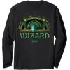 imageWicked Off To Meet The Wizard Emerald City Front ampamp Back Long Sleeve TShirtBlack