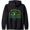 imageWicked Off To Meet The Wizard Emerald City Front ampamp Back Zip HoodieBlack