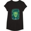imageWicked Wizard Face Emerald City Front ampamp Back TShirtBlack