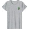imageWicked Wizard Face Emerald City Front ampamp Back TShirtHeather Grey