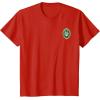 imageWicked Wizard Face Emerald City Front ampamp Back TShirtRed