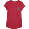 imageWicked Wizard Face Emerald City Front ampamp Back TShirtRed Heather