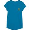 imageWicked Wizard Face Emerald City Front ampamp Back TShirtSapphire Blue