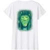 imageWicked Wizard Face Emerald City Front ampamp Back TShirtWhite
