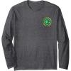 imageWicked City Made Of Emeralds Front ampamp Back Long Sleeve TShirtDark Heather Grey