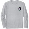 imageWicked Elphaba Front ampamp Back Long Sleeve TShirtHeather Grey