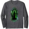 imageWicked Elphaba No One Mourns The Wicked Long Sleeve TShirtDark Heather Grey