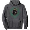 imageWicked Elphaba Portrait Pullover HoodieDark Heather Grey