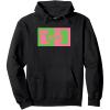 imageWicked Elphaba ampamp Glinda Silhouettes Pullover HoodieBlack