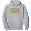 imageWicked Elphaba ampamp Glinda Silhouettes Pullover HoodieHeather Grey