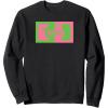imageWicked Elphaba ampamp Glinda Silhouettes SweatshirtBlack