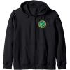 imageWicked Emerald City Front ampamp Back Zip HoodieBlack