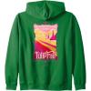 imageWicked Munchkinlands Famous Tulip Fair Zip HoodieDark Green