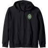 imageWicked Off To Meet The Wizard Emerald City Front ampamp Back Zip HoodieBlack