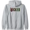 imageWicked Pink And Green Logo Zip HoodieHeather Grey