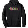 imageWicked Pink ampamp Green Pullover HoodieBlack