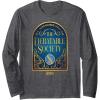 imageWicked The Debatable Society Long Sleeve TShirtDark Heather Grey