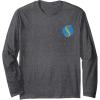 imageWicked Welcome To Shiz Front ampamp Back Long Sleeve TShirtDark Heather Grey