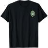 imageWicked Wizard Face Emerald City Front ampamp Back TShirtBlack