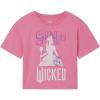 imagewicked Girls Cropped Boxy Drop Shoulder TShirt Toddler to Adult Sizes 2T  2XLPink  Glinda